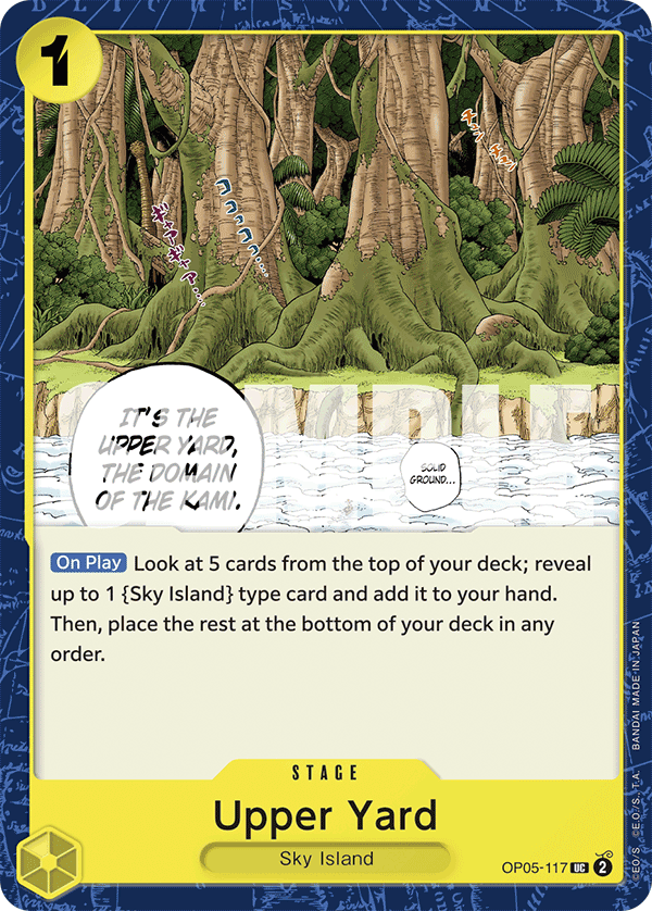 Upper Yard (OP05-117) (Manga)