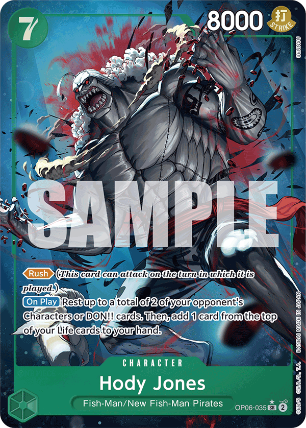 Hody Jones (OP06-035) (Alternate Art)