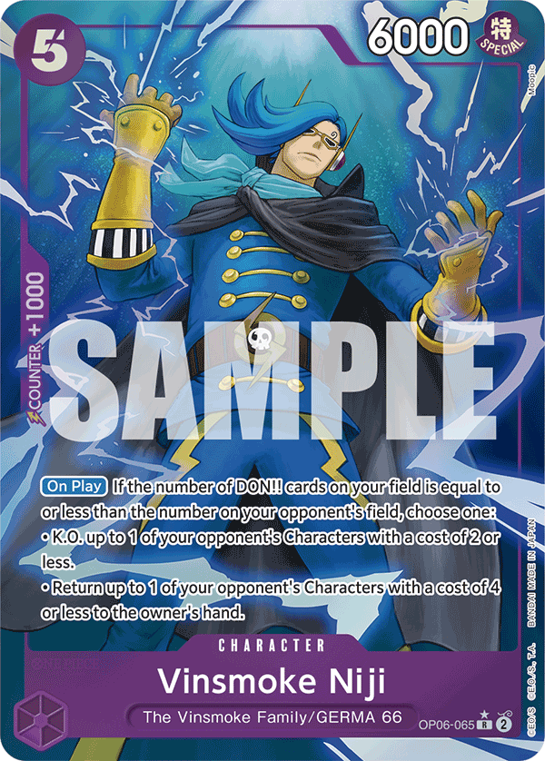Vinsmoke Niji (Full Art) (OP06-065) (Parallel / Alternate Art)
