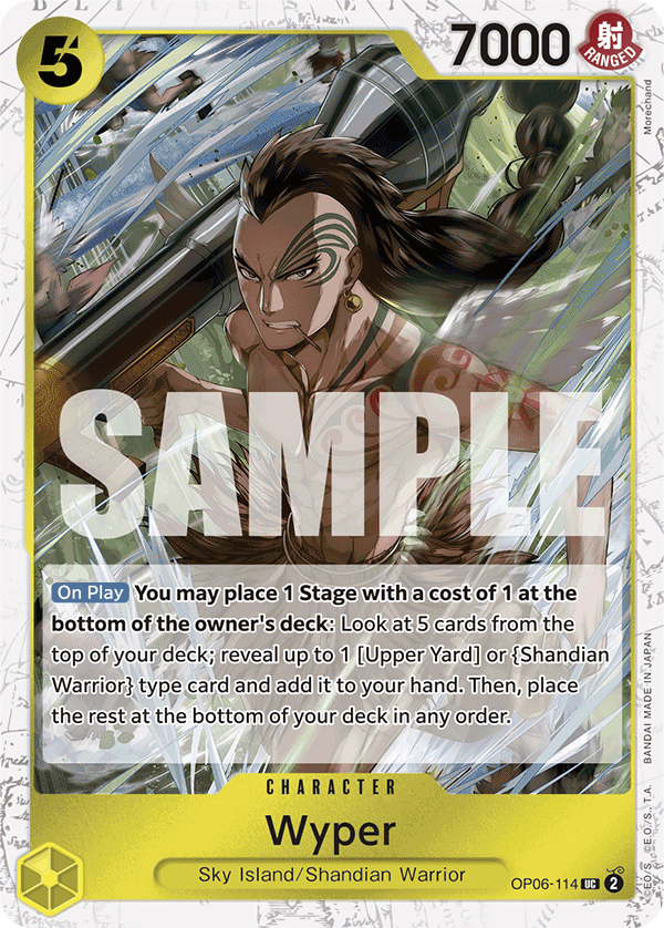 Wyper (Jolly Roger Foil) (OP06-114) (Parallel / Alternate Art)
