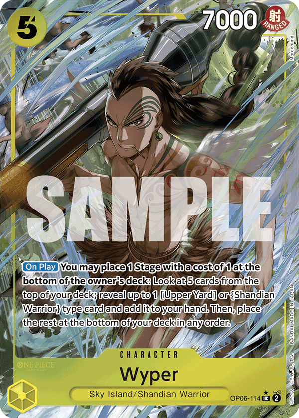 Wyper (Full Art) (OP06-114) (Parallel / Alternate Art)