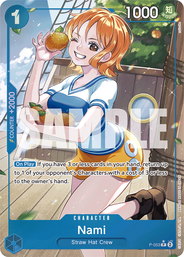 Nami (Full Art) (P-053) (Parallel / Alternate Art)