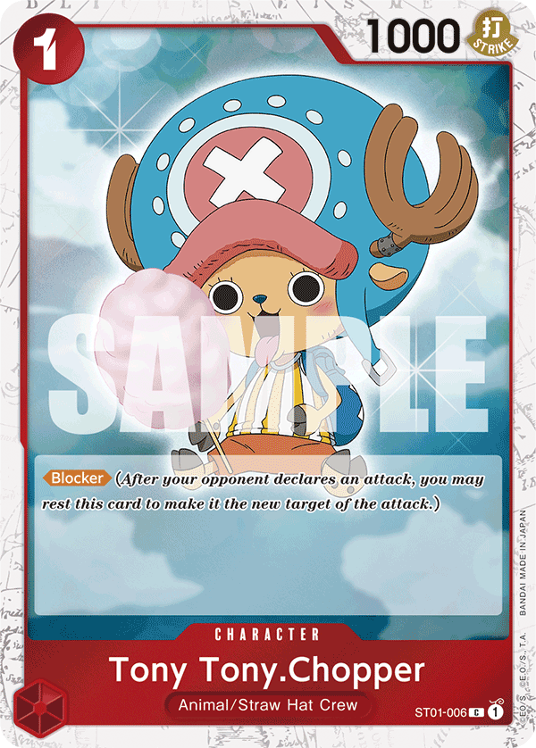 Tony Tony.Chopper (Jolly Roger Foil) (ST01-006) (Parallel / Alternate Art)