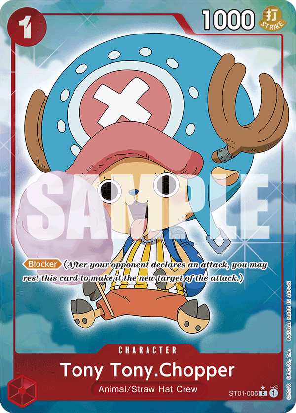 Tony Tony.Chopper (Full Art) (ST01-006) (Parallel / Alternate Art)
