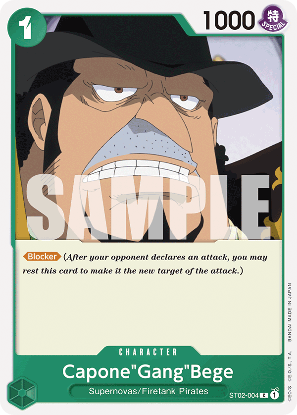 Capone"Gang"Bege (ST02-004) (Manga)