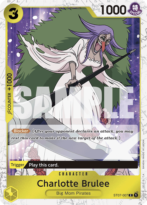 Charlotte Brulee (Jolly Roger Foil) (ST07-007) (Parallel / Alternate Art)