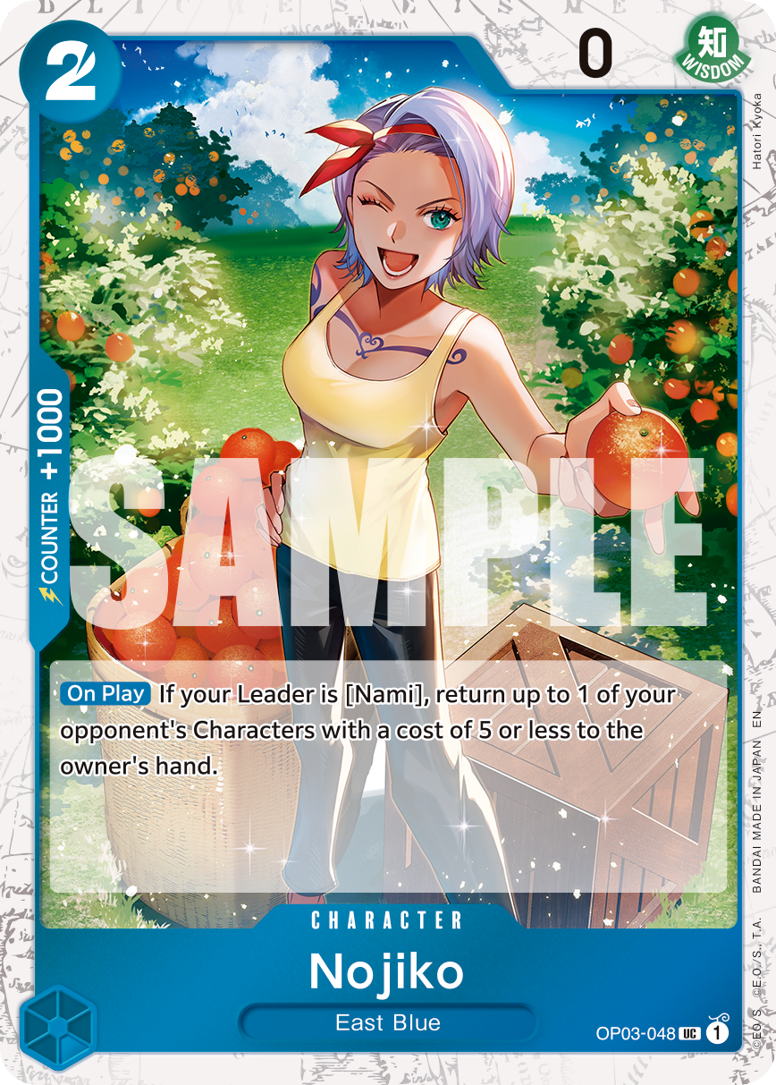 Nojiko (Pirate Foil) (OP03-048) (Parallel / Alternate Art)