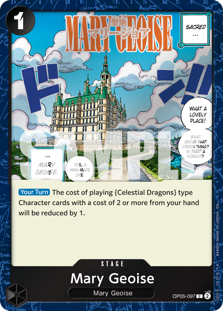 Mary Geoise (Pirate Foil) (OP05-097) (Parallel / Alternate Art)
