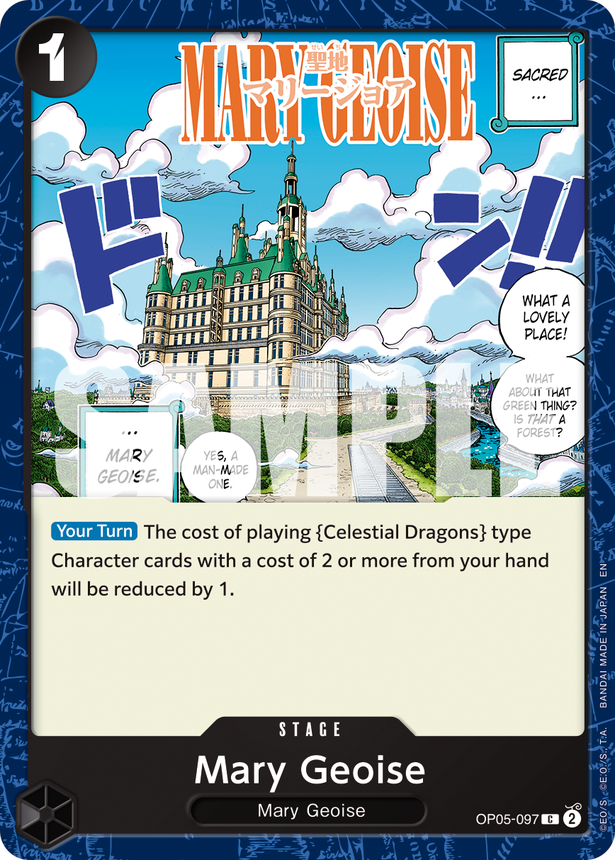 Mary Geoise (OP05-097) (Manga)