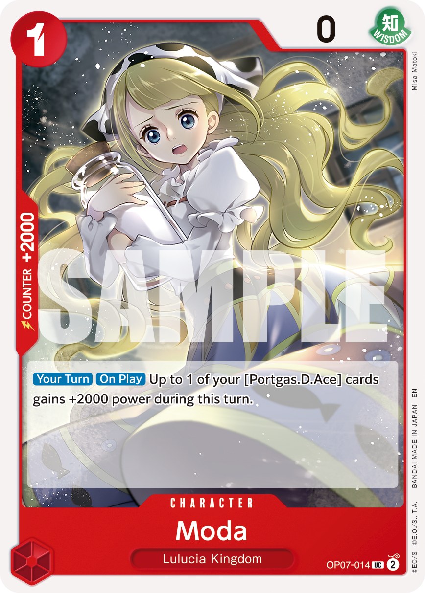 Moda (Pirate Foil) (OP07-014) (Manga)