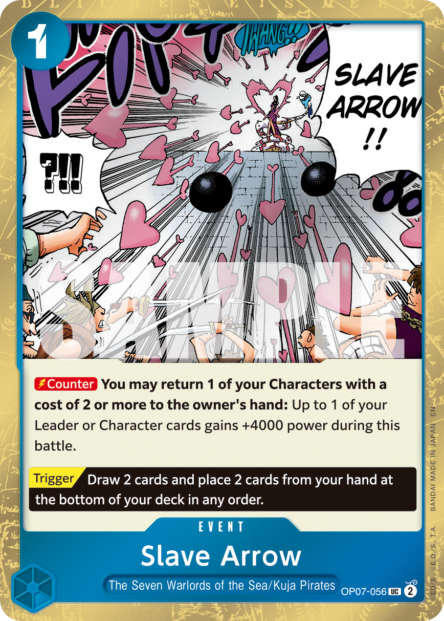 Slave Arrow (Pirate Foil) (OP07-056) (Parallel / Alternate Art)