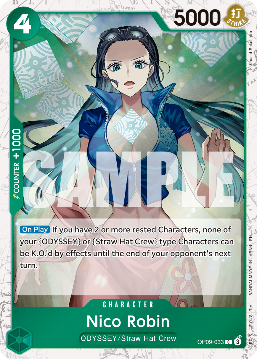 Nico Robin (Pirate Foil) (OP09-033) (Parallel / Alternate Art)
