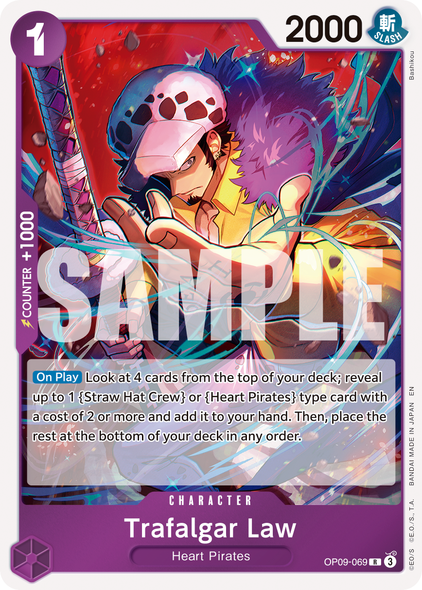 Trafalgar Law (OP09-069) (Manga)
