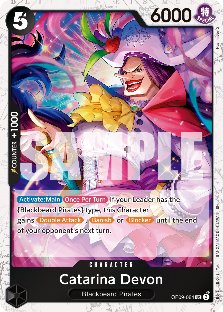 Catarina Devon (Pirate Foil) (OP09-084) (Parallel / Alternate Art)