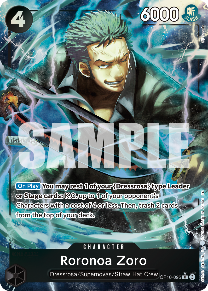 Roronoa Zoro (OP10-095) (Alternate Art)