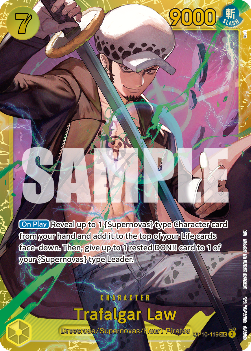Trafalgar Law (OP10-119) (Manga)
