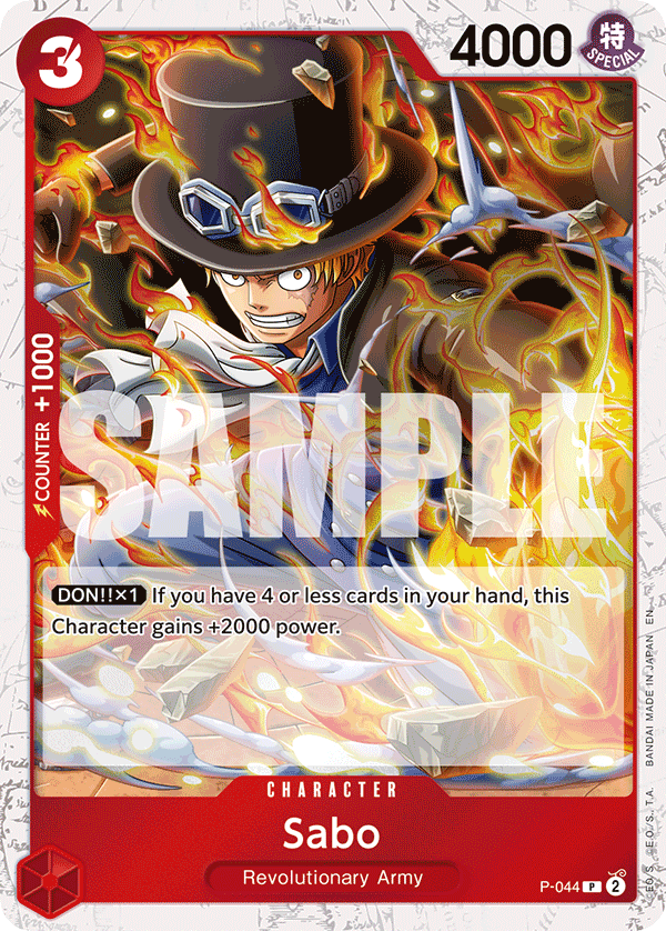 Sabo (Pirate Foil) (P-044)