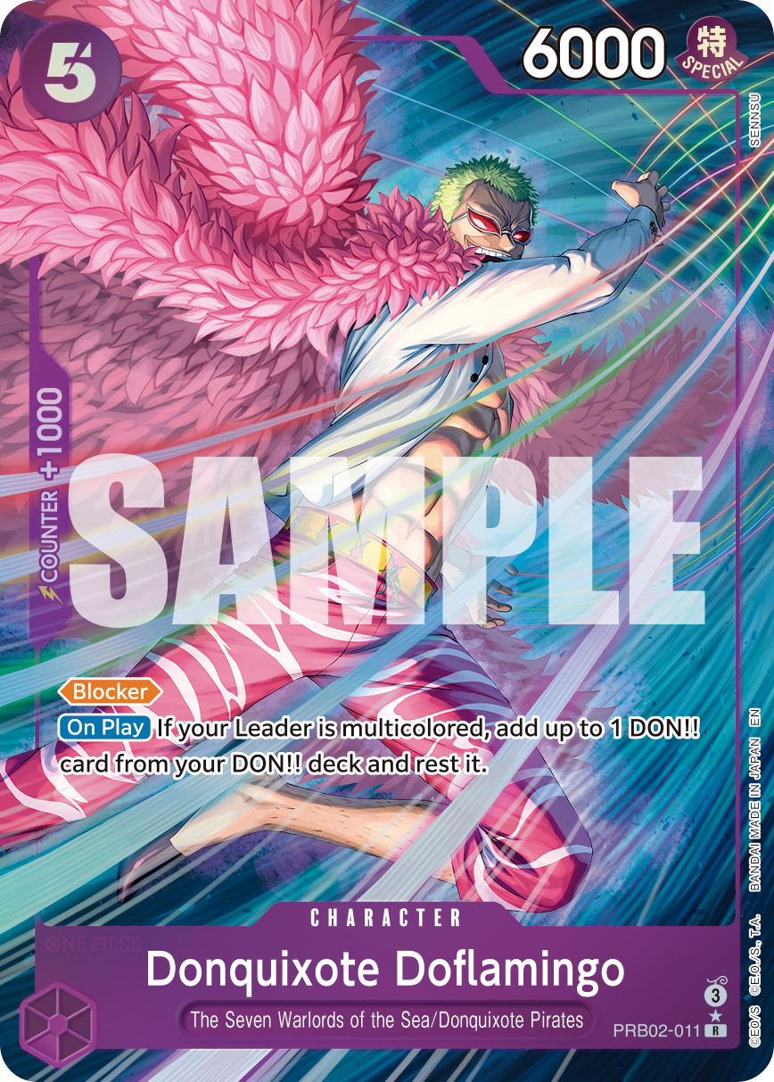 Donquixote Doflamingo (PRB02-011) (Alternate Art)