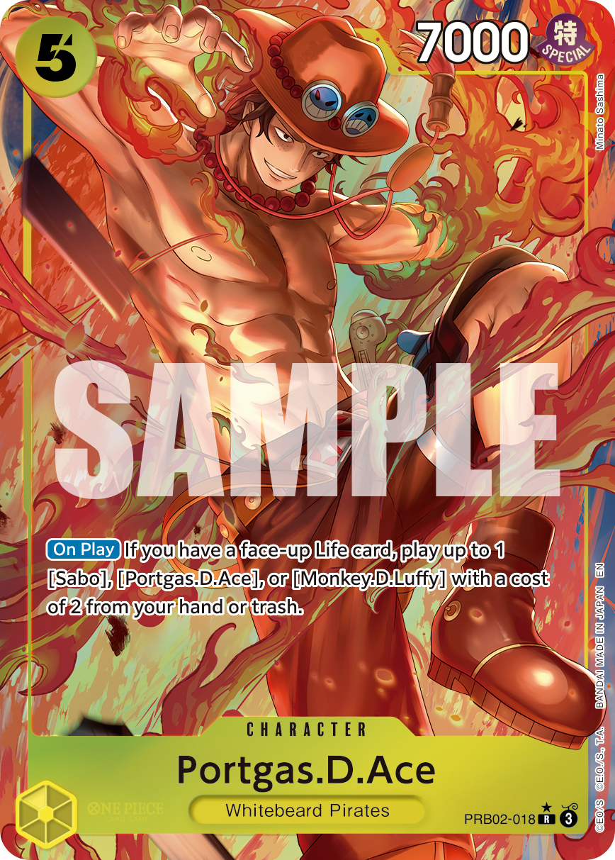 Portgas.D.Ace (PRB02-018) (Alternate Art)