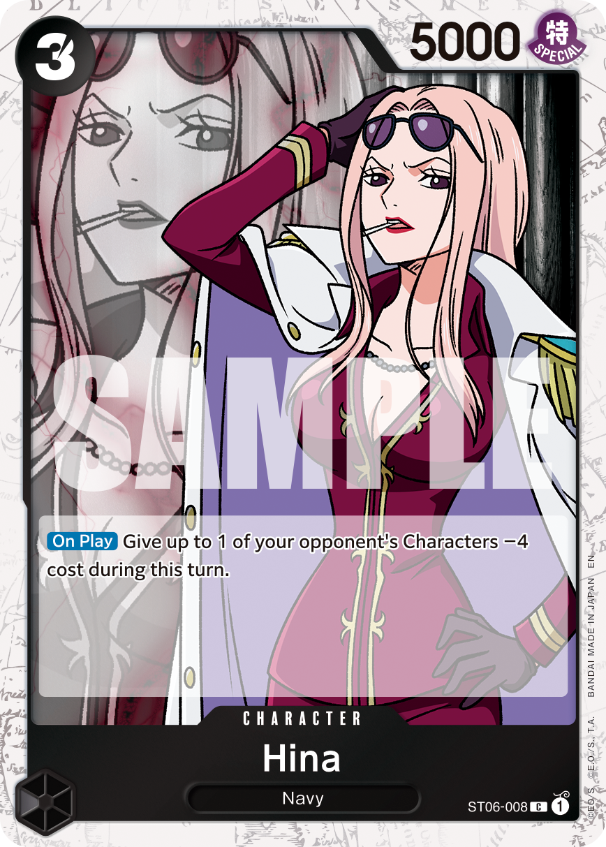 Hina (Pirate Foil) (ST06-008) (Parallel / Alternate Art)