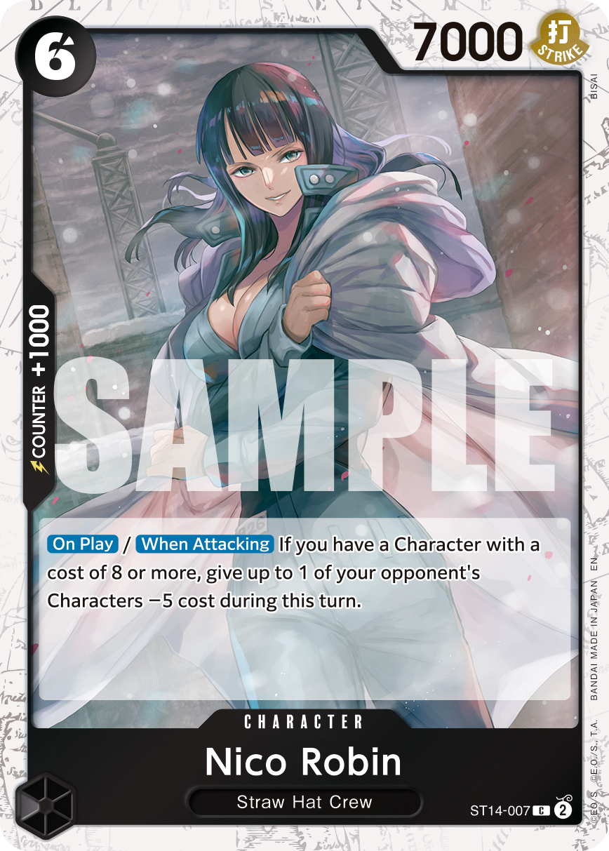Nico Robin (Pirate Foil) (ST14-007) (Parallel / Alternate Art)