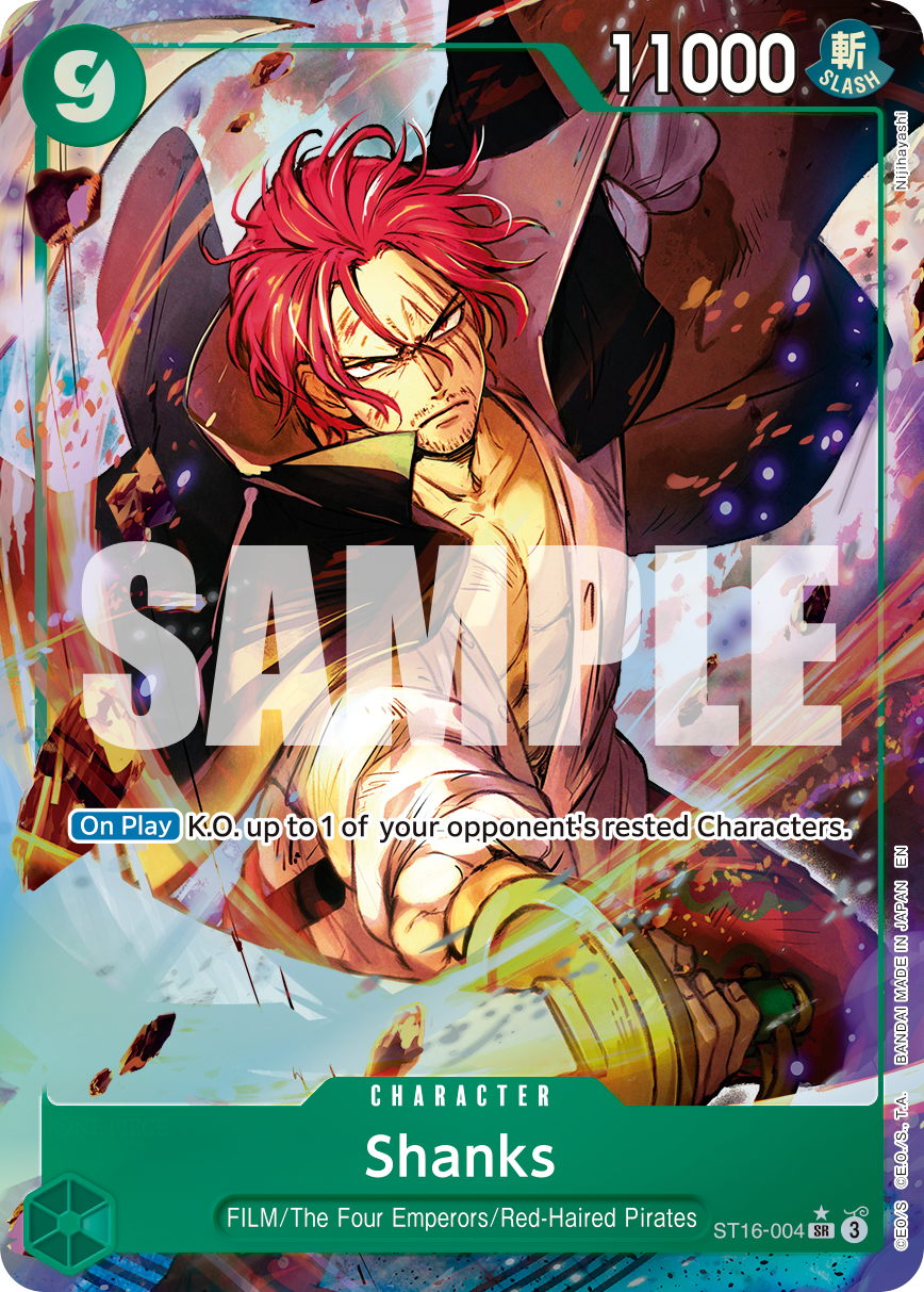 Shanks (ST16-004) (Alternate Art)