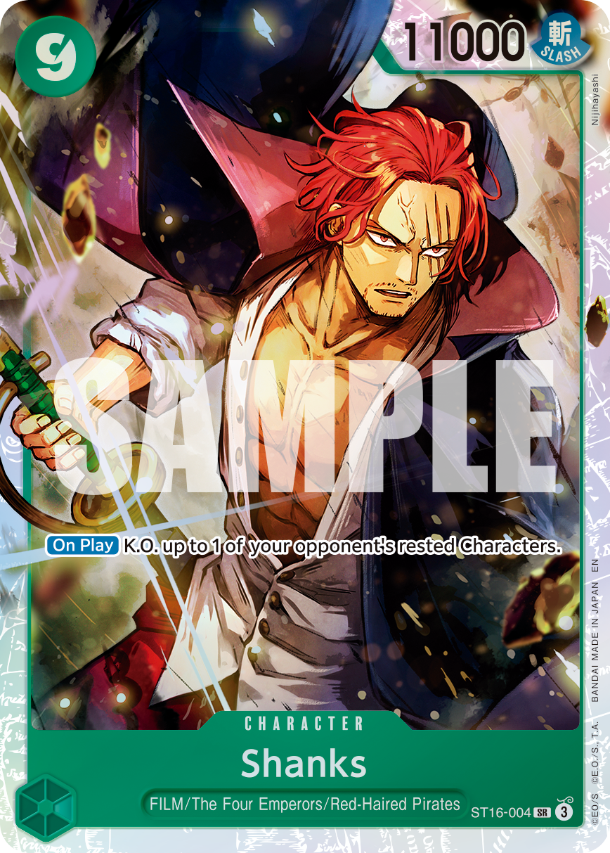 Shanks (ST16-004) (Manga)