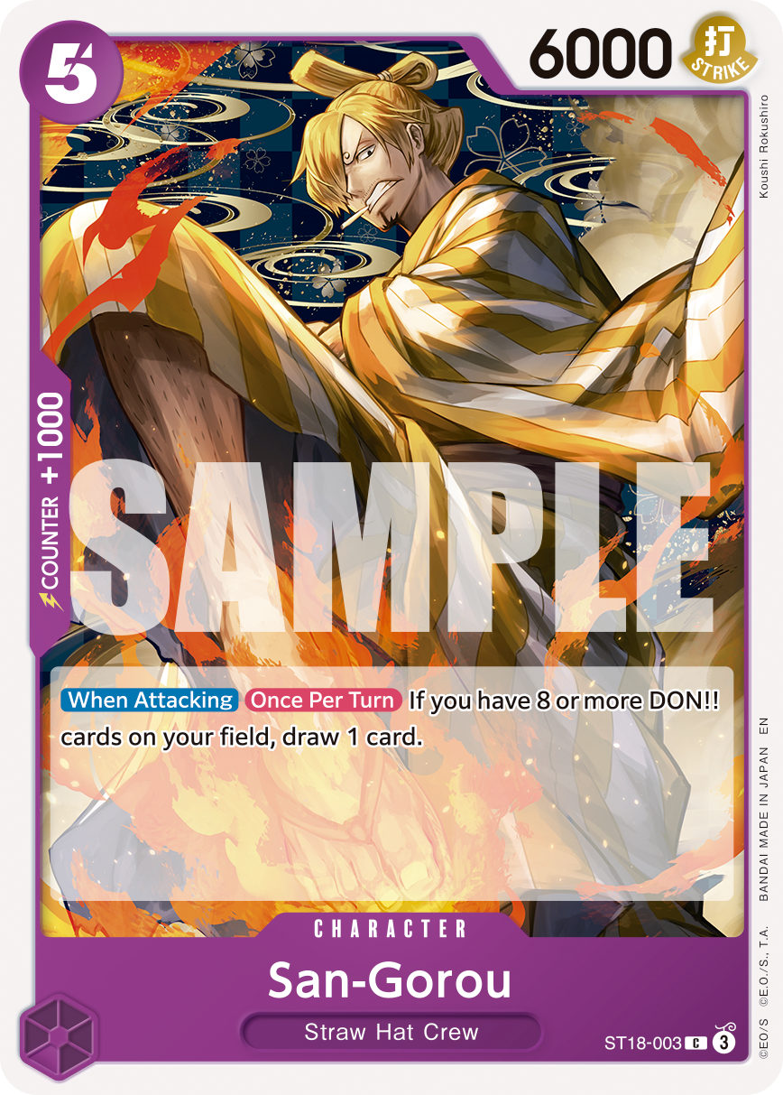 San-Gorou (ST18-003) (Manga)