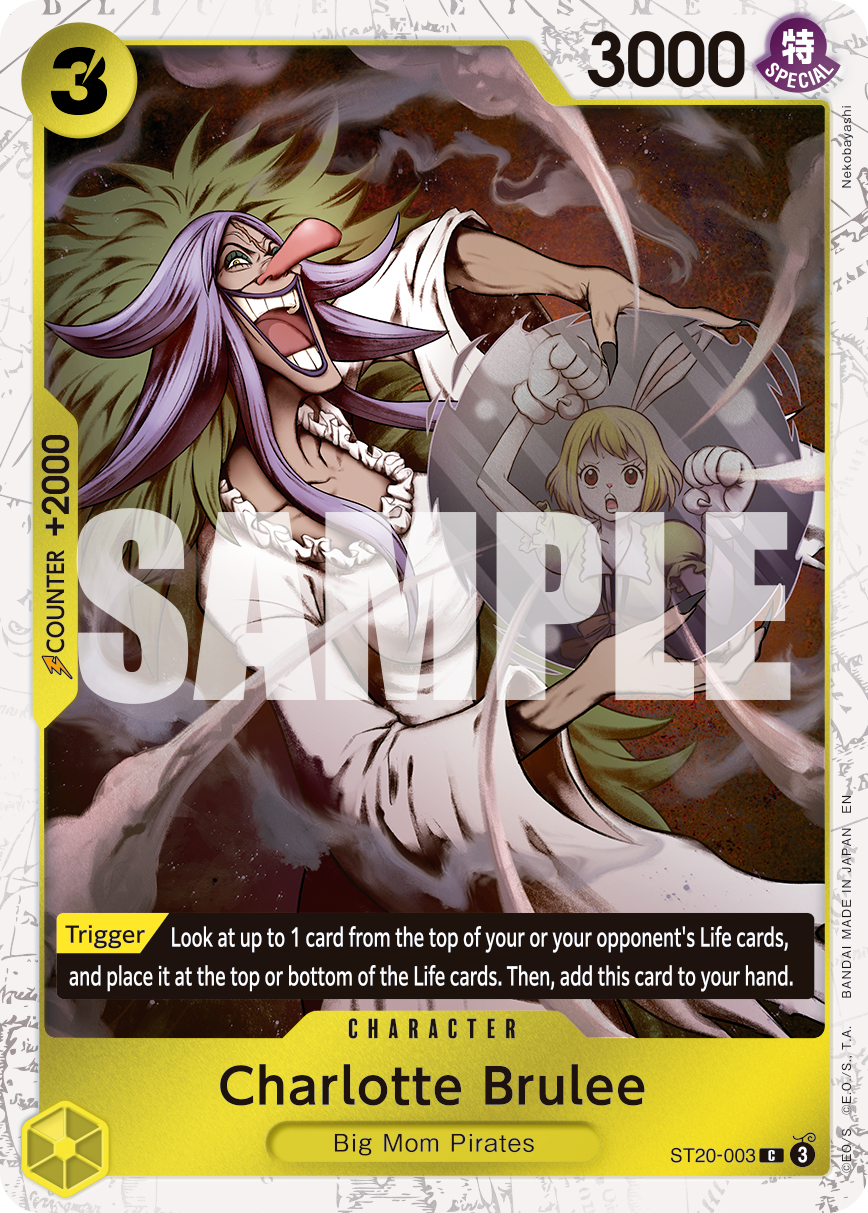 Charlotte Brulee (Pirate Foil) (ST20-003) (Parallel / Alternate Art)