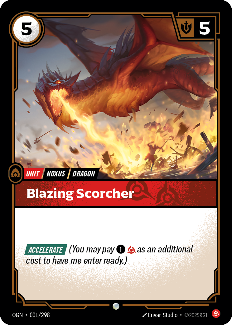 Blazing Scorcher (OGN-001/298)