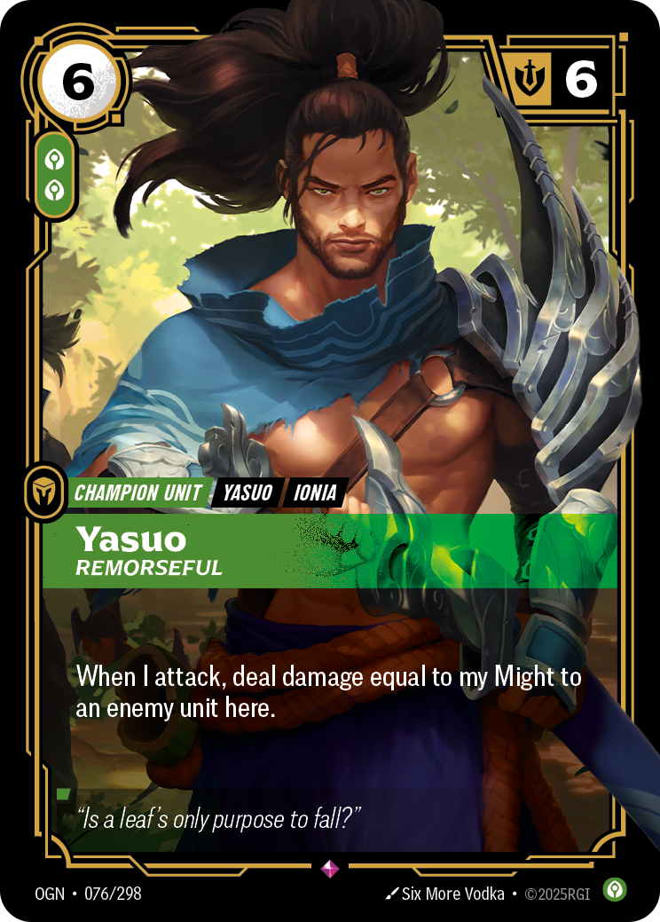 Yasuo, Remorseful (OGN-076/298)