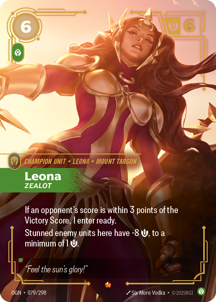 Leona, Zealot (OGN-079/298)