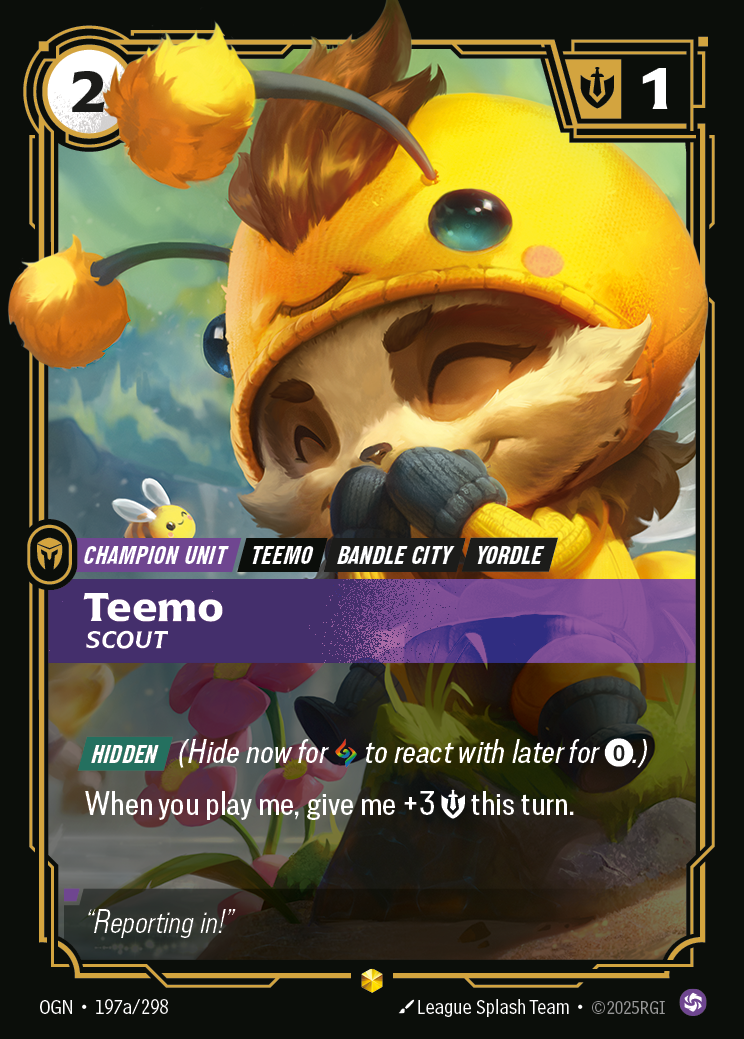 Teemo, Scout (OGN-197a/298)