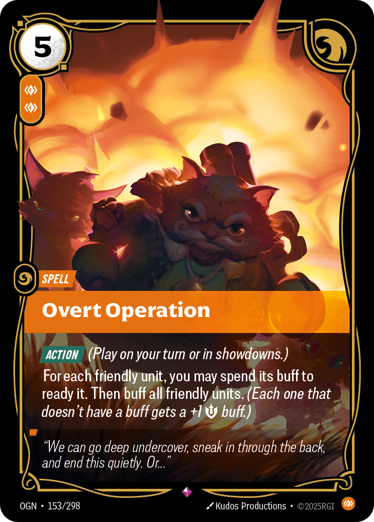 Overt Operation (OGN-153/298)