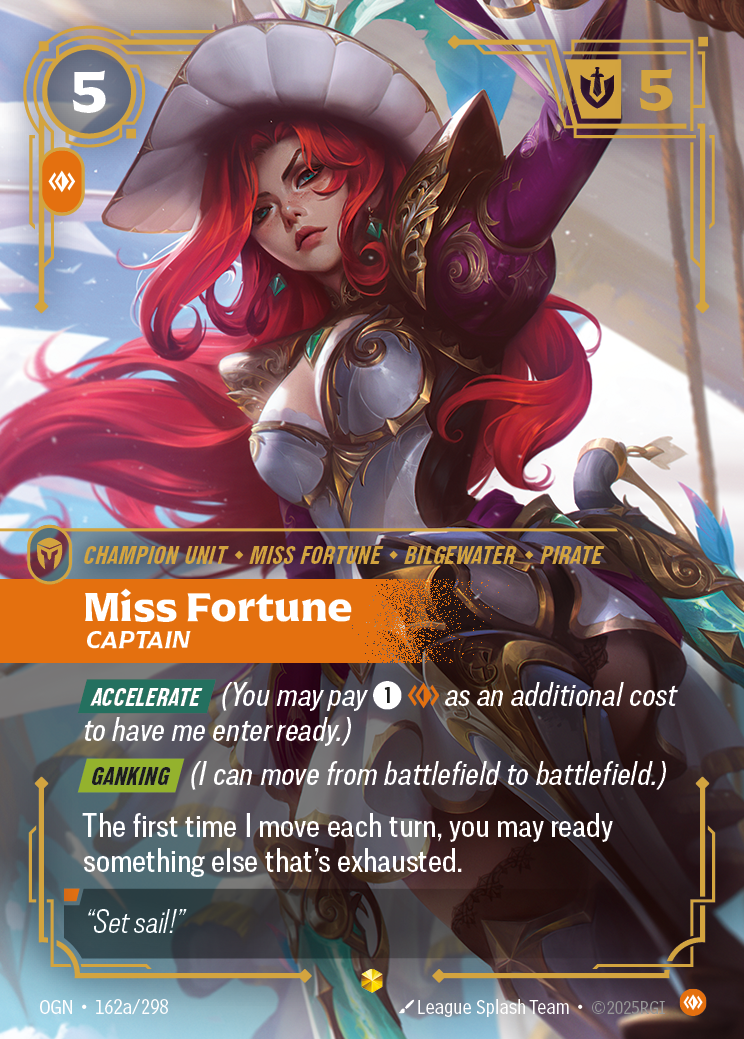 Miss Fortune, Captain (OGN-162a/298)