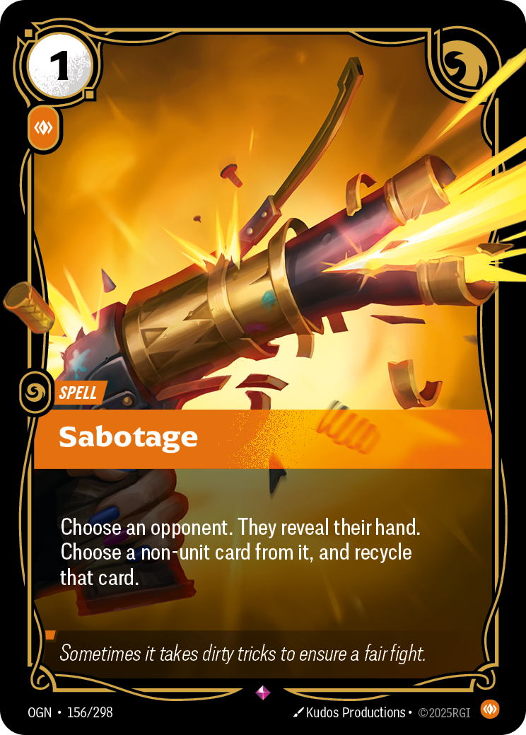 Sabotage (OGN-156/298)