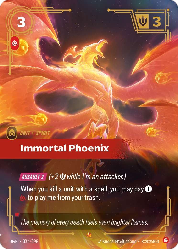Immortal Phoenix (OGN-037/298)