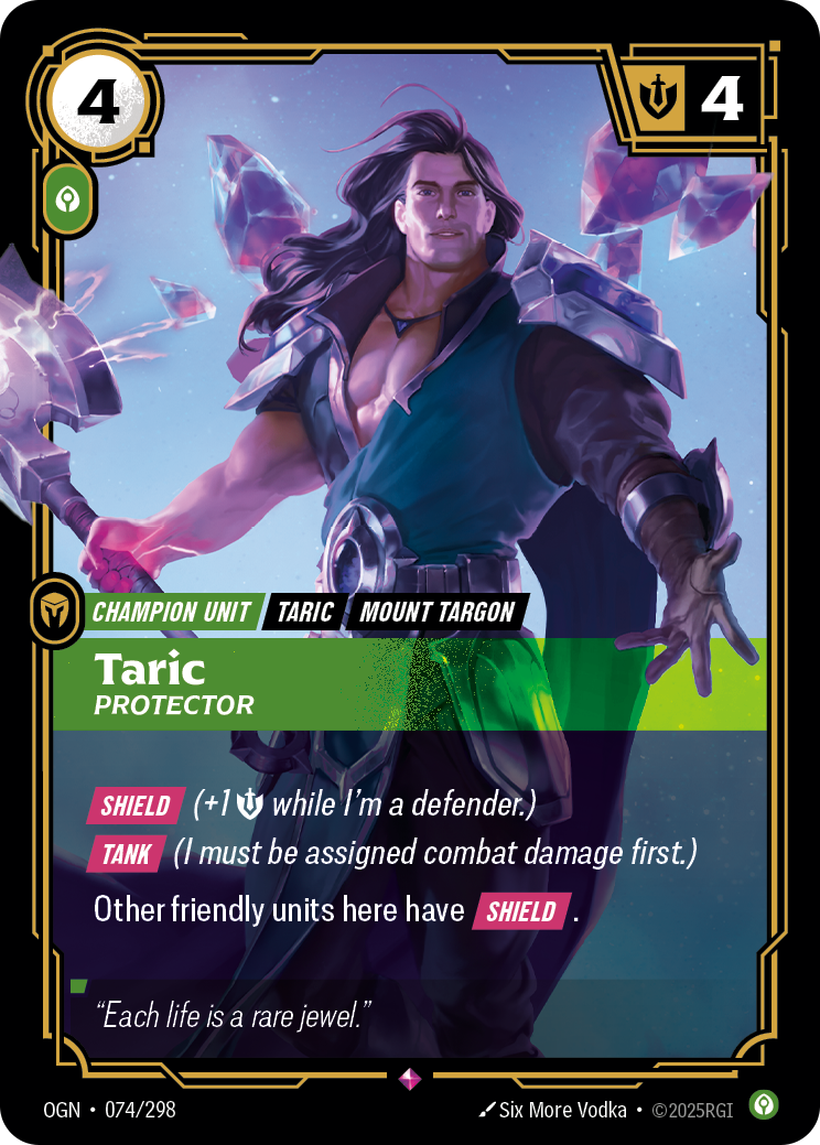 Taric, Protector (OGN-074/298)