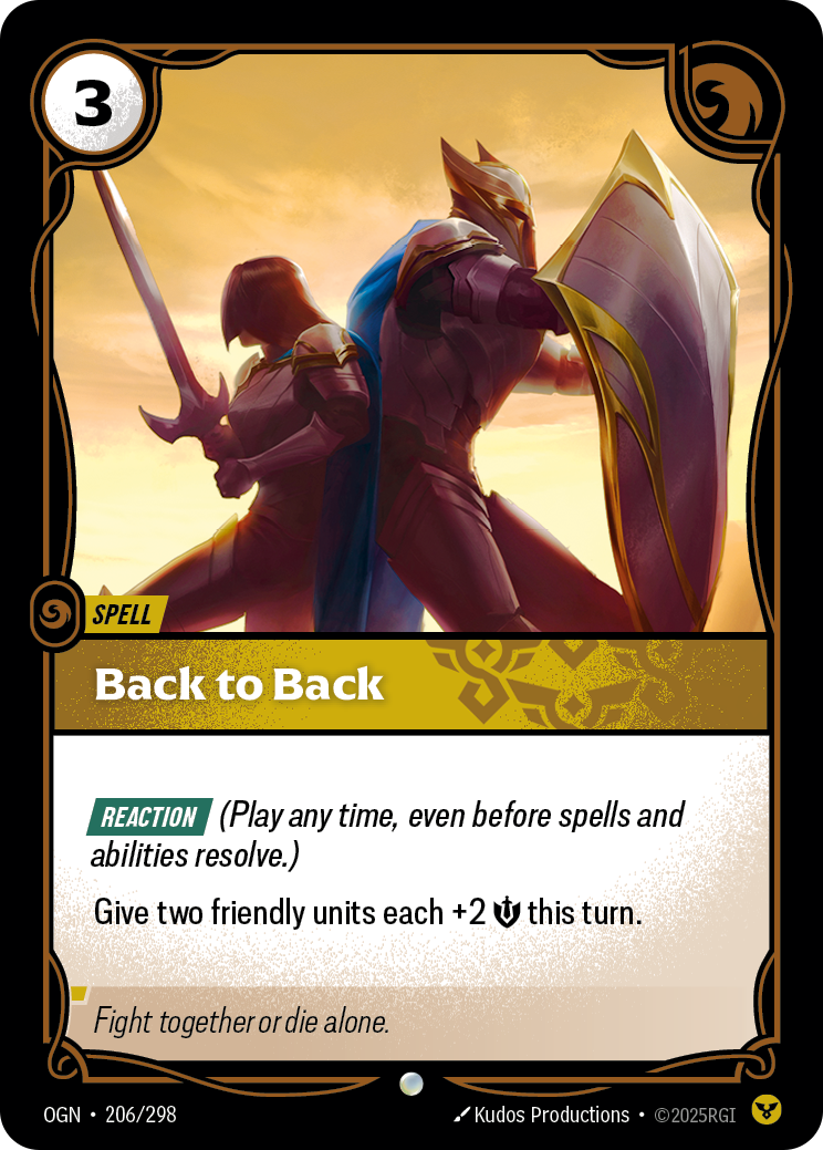 Back to Back (OGN-206/298)