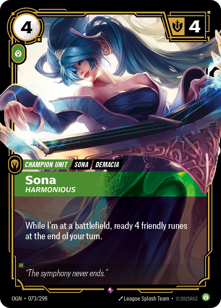 Sona, Harmonious (OGN-073/298)