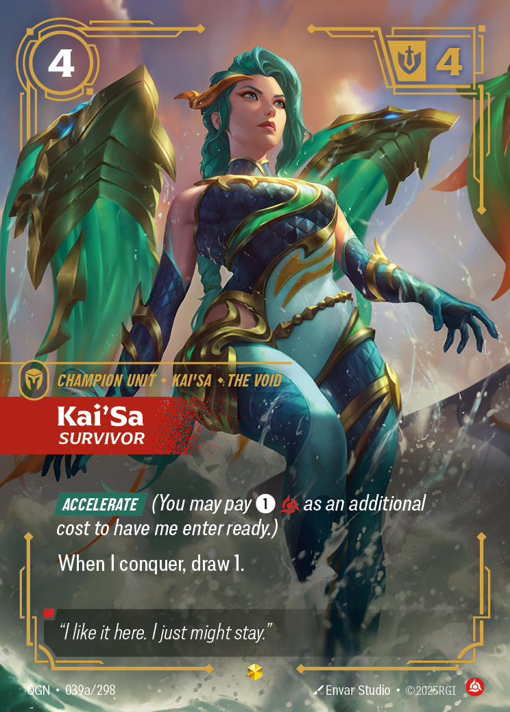 Kai'Sa, Survivor (OGN-039a/298)