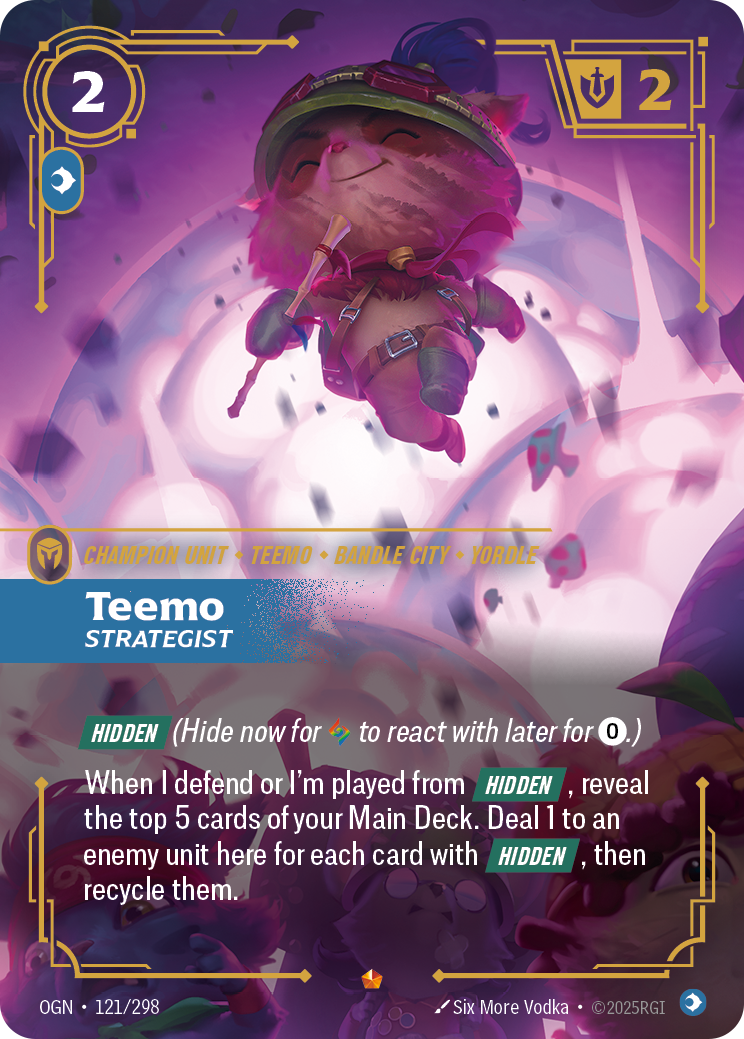 Teemo, Strategist (OGN-121/298)