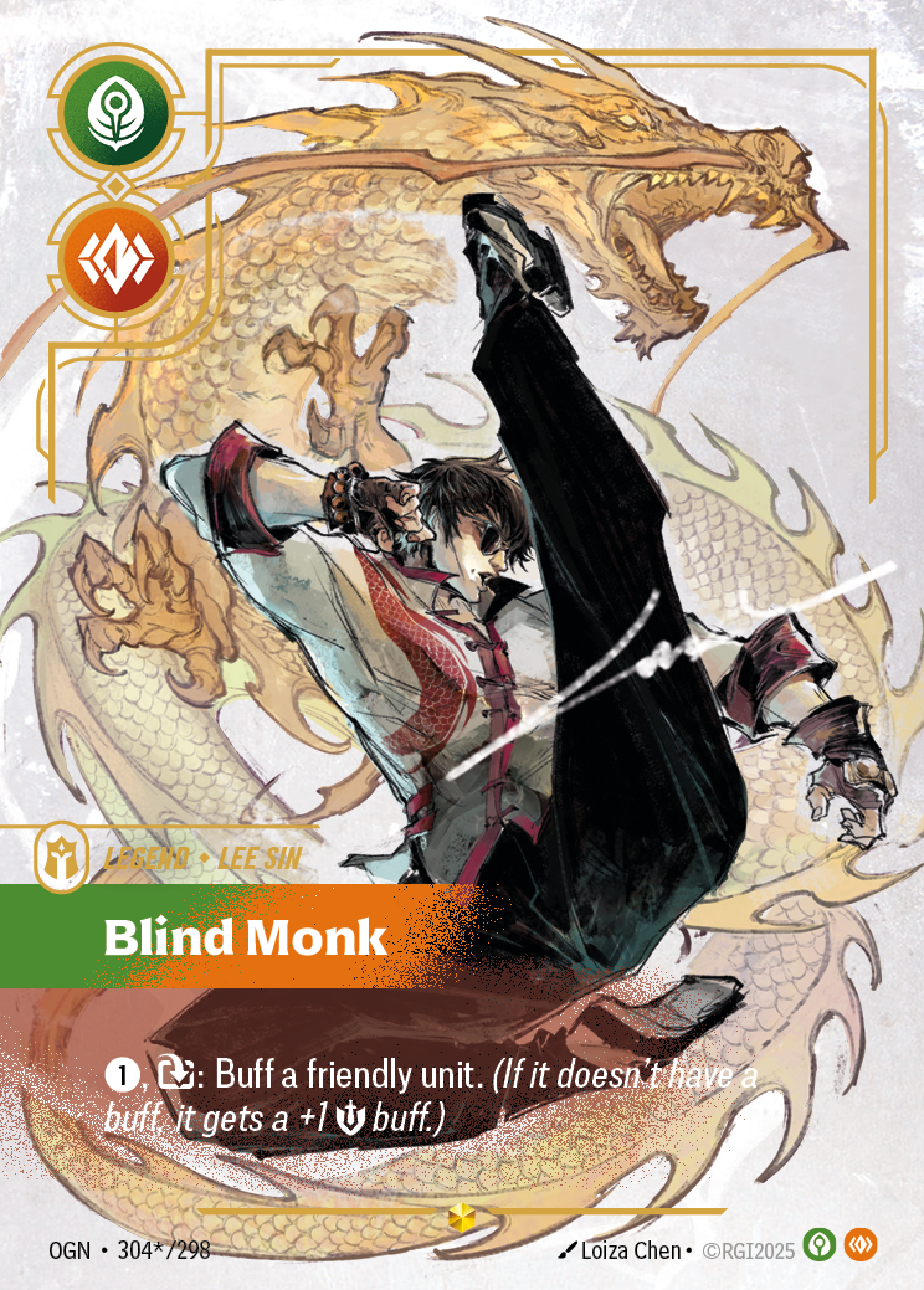 Blind Monk (OGN-304*/298)