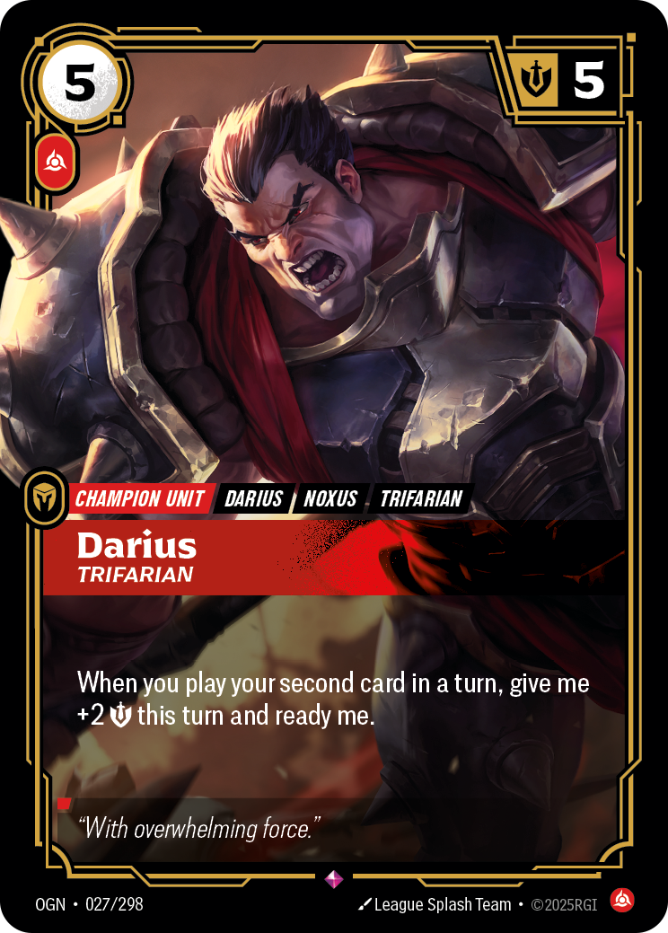 Darius, Trifarian (OGN-027/298)
