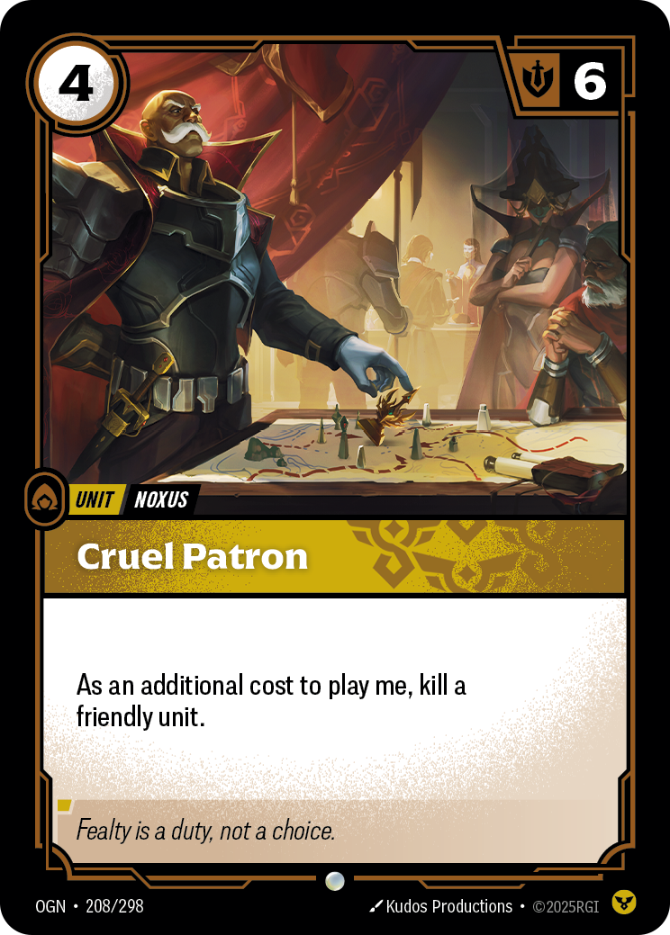 Cruel Patron (OGN-208/298)