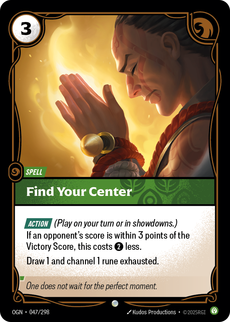 Find Your Center (OGN-047/298)