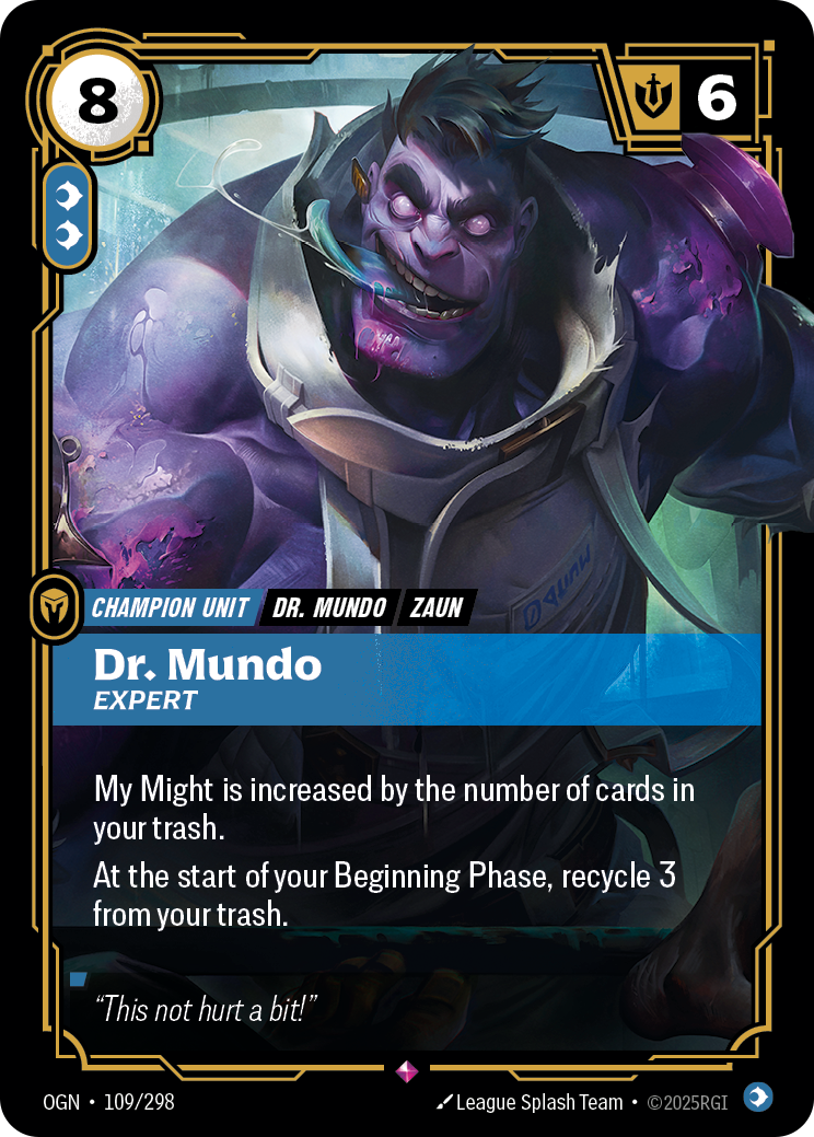 Dr. Mundo, Expert (OGN-109/298)