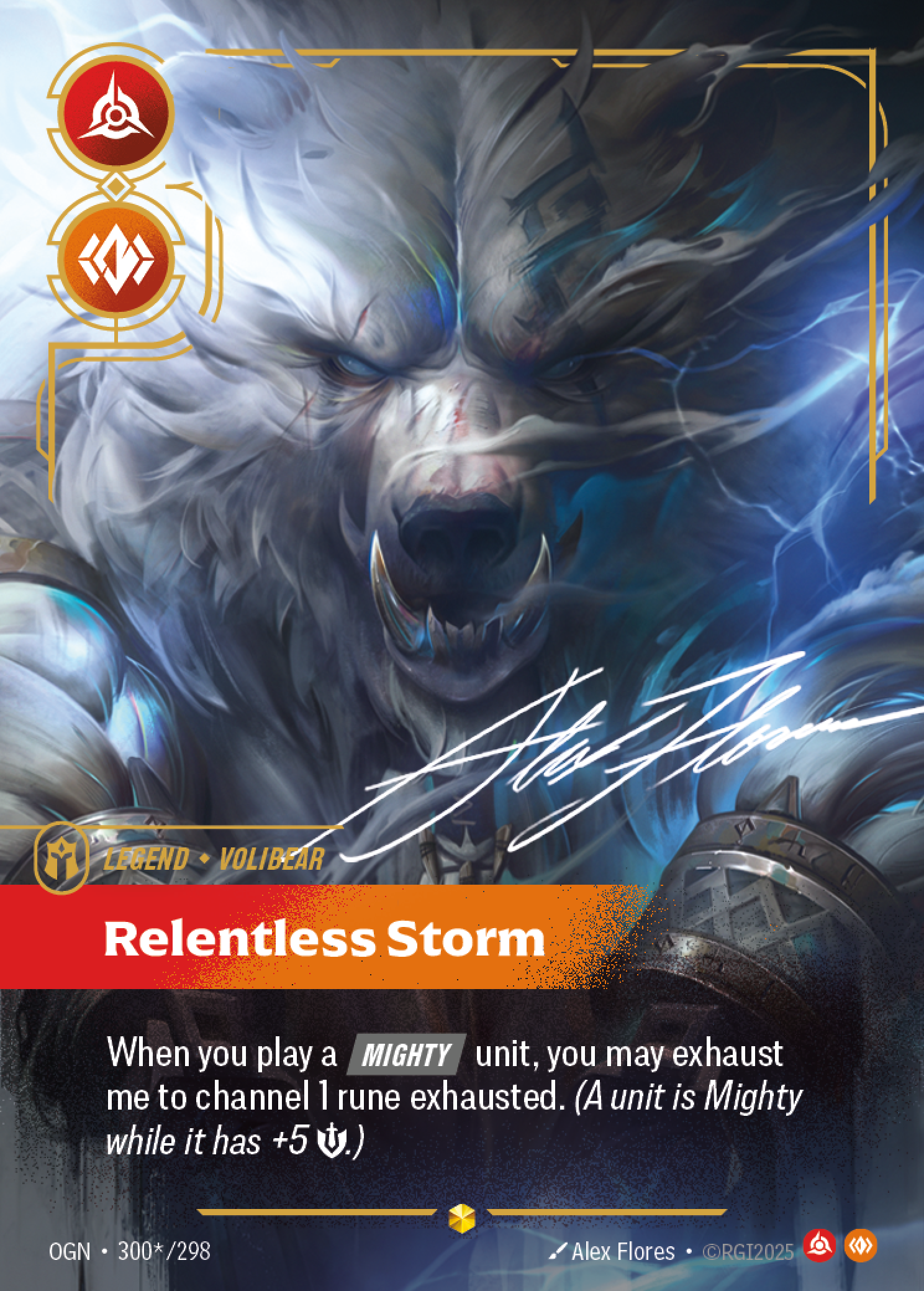 Relentless Storm (OGN-300*/298)