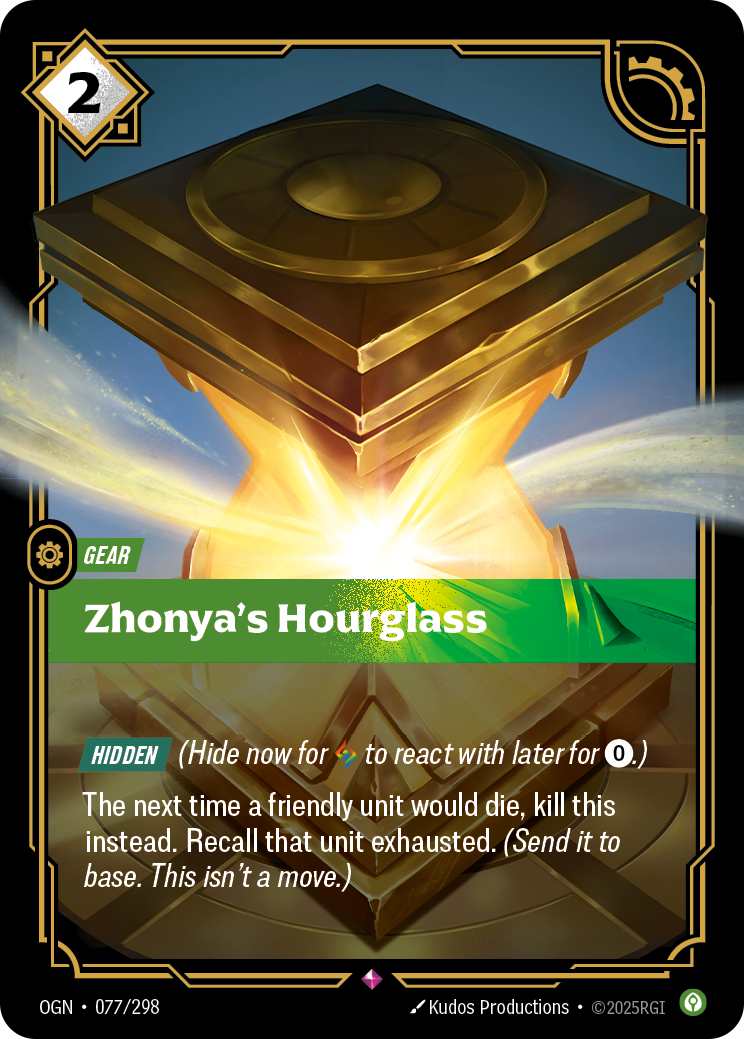 Zhonya's Hourglass (OGN-077/298)