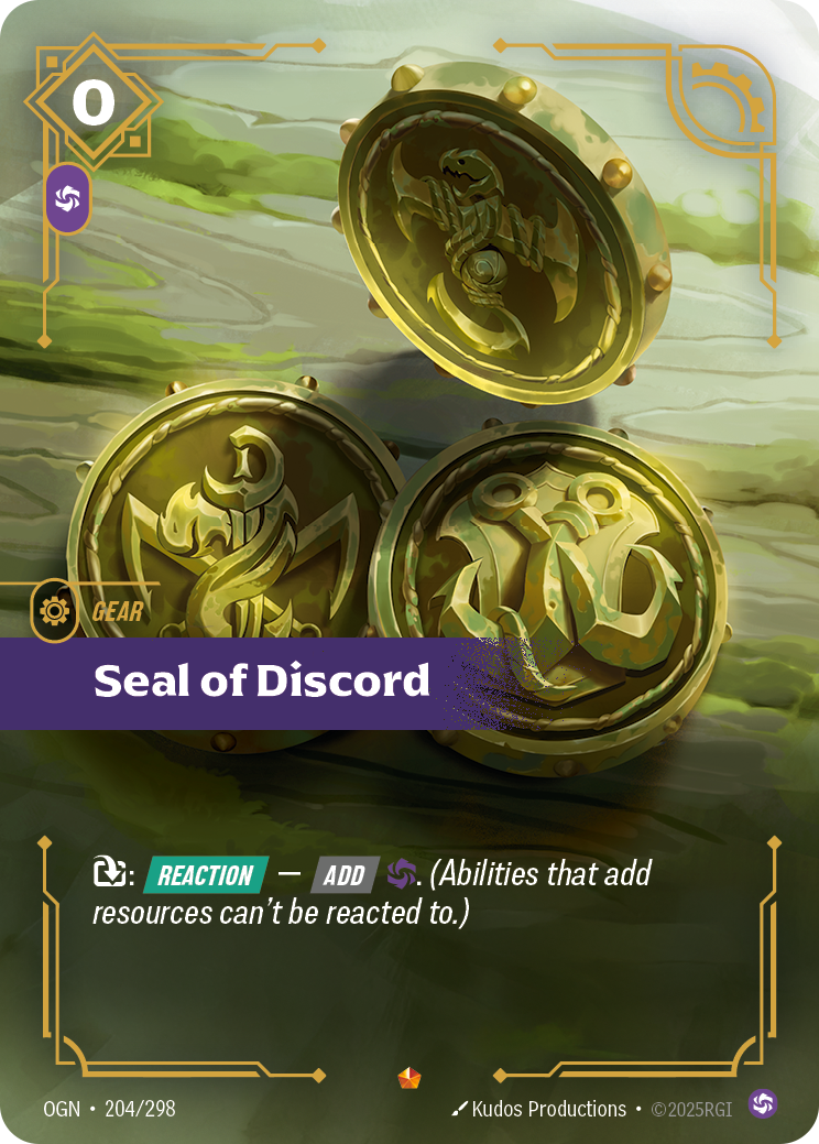 Seal of Discord (OGN-204/298)